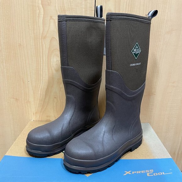 Muck Men's Chore Cool Safety Toe Tall Boot NWT